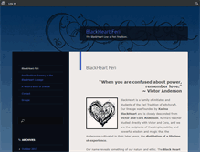 Tablet Screenshot of blackheartferi.com